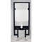 Eago Black Matte Dual Flush Wall Mounted Toilet Tank Carrier for WD101 WD332 WD333 PWG380-BM - alternate 3